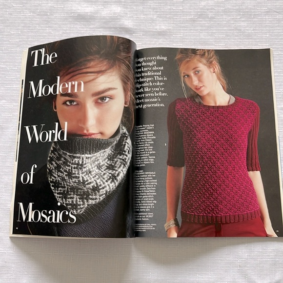 VOGUE 2 KNITTING AND 1 CROCHET MAGAZINES SET OF 3 - Picture 10 of 16